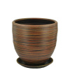 Горшок Модерн Бутон шоколад 24см АЦ (55-205)